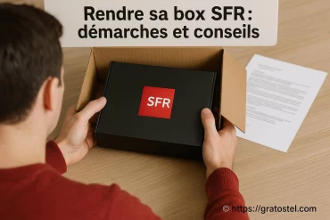 Rendre sa box SFR : quelles démarches et conseils adopter ?