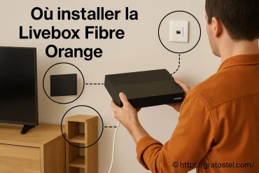 Où installer la Livebox Fibre Orange pour une connexion optimale ?