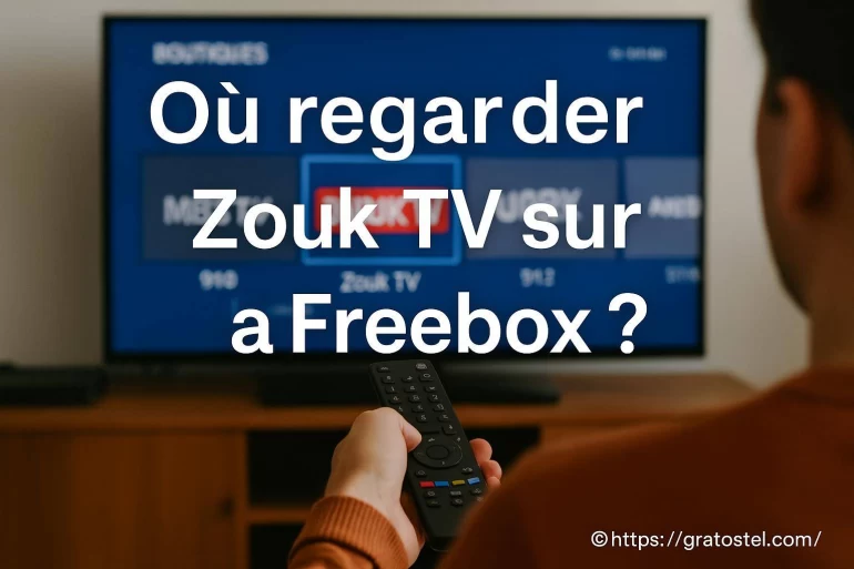 Où regarder Zouk TV sur la Freebox ?