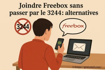 Joindre Freebox sans passer par le 3244 : quelles alternatives choisir