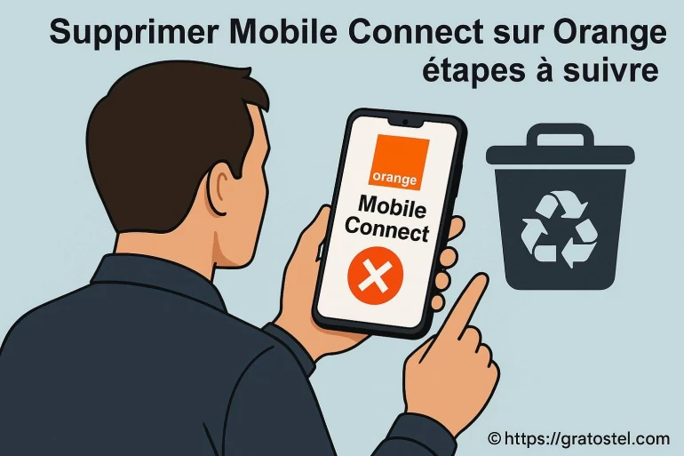 Supprimer Mobile Connect sur Orange : guide complet des étapes à suivre