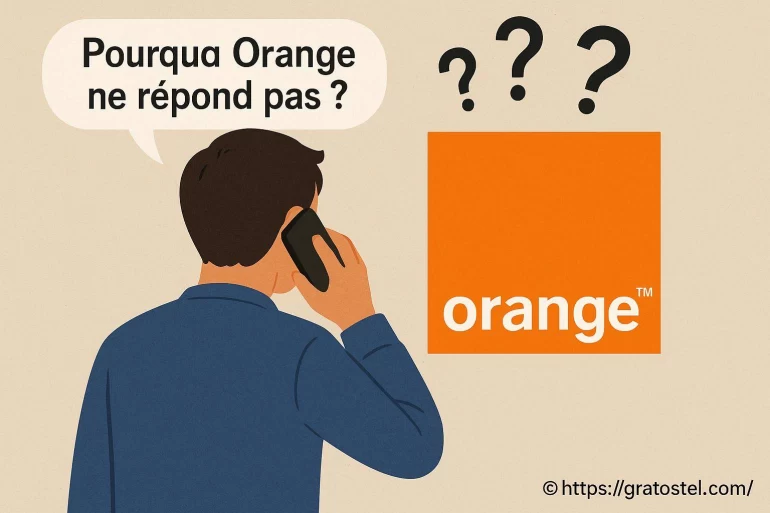 Pourquoi Orange ne répond pas ? Causes et solutions expliquées