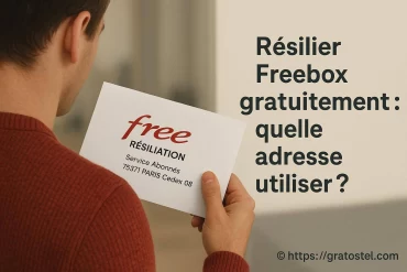 Résilier Freebox gratuitement : quelle adresse utiliser pour envoyer votre demande ?