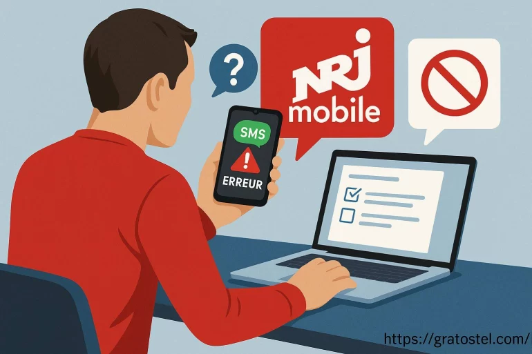 Je ne reçois pas les SMS sur NRJ Mobile : quelles solutions appliquer ?
