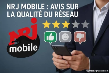 Nrj Mobile : avis sur la qualité du réseau et sa couverture