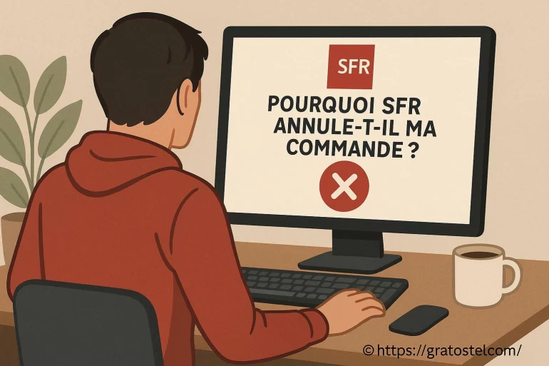 Pourquoi SFR annule-t-il ma commande ? Causes et solutions expliquées