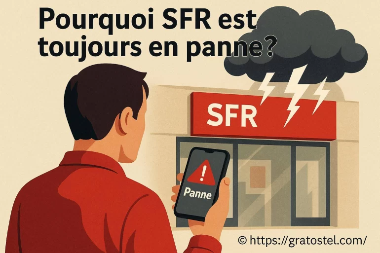Pourquoi SFR est toujours en panne ? Comprendre les causes principales