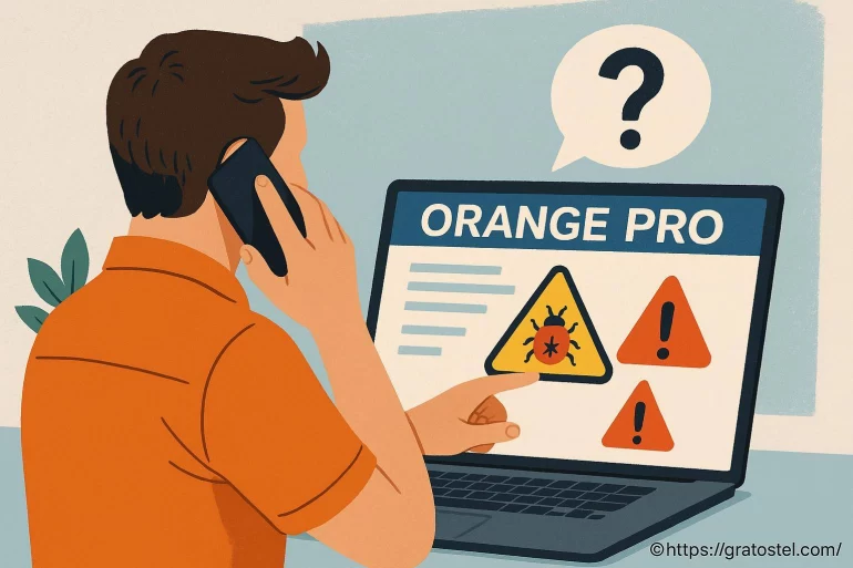 Orange Pro : comment résoudre un bug sur votre offre facilement