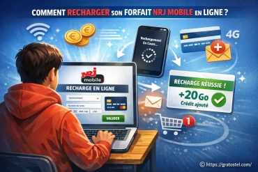 Comment recharger son forfait NRJ Mobile en ligne ?