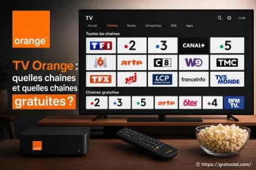 TV Orange : quelles chaînes sont incluses et quelles sont gratuites ?