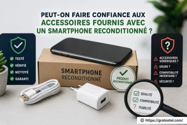 Peut-on faire confiance aux accessoires fournis avec un smartphone reconditionné ?