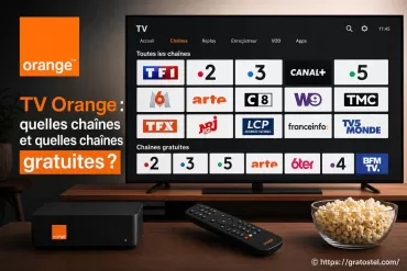 TV Orange : quelles chaînes sont incluses et quelles sont gratuites ?