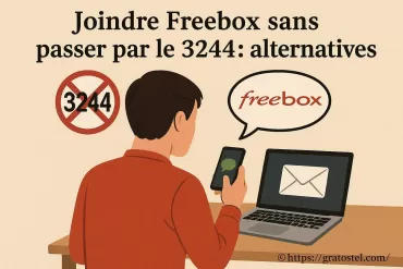 Joindre Freebox sans passer par le 3244 : quelles alternatives choisir
