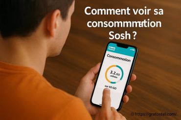 Comment voir sa consommation sosh facilement ?