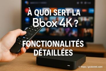 À quoi sert la bbox 4k et quelles sont ses fonctionnalités détaillées ?