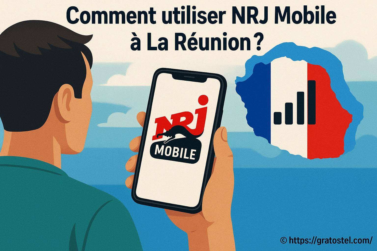 Comment utiliser NRJ Mobile à La Réunion efficacement ?