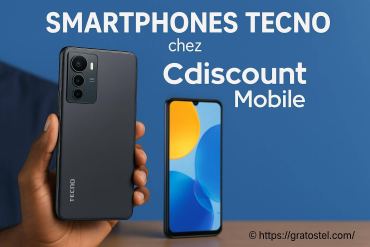 Smartphones tecno chez cdiscount mobile : quels modèles choisir