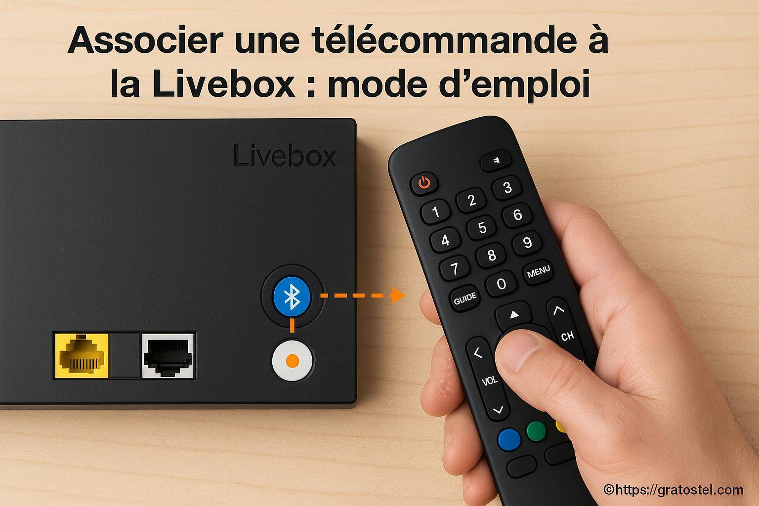Associer une télécommande à la livebox : mode d’emploi simple et rapide