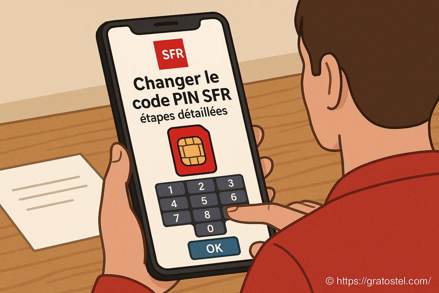 Changer le code pin sfr : étapes détaillées pour réussir