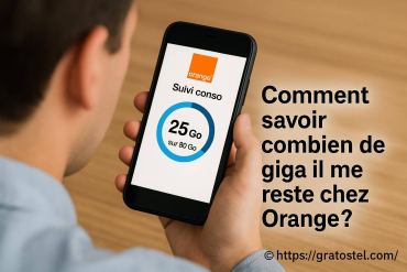 Comment savoir combien de giga il me reste chez orange ?