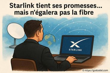 Performances starlink en 2025 : débits impressionnants et limites