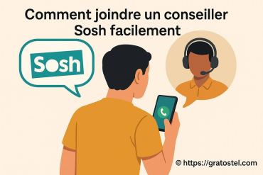 Comment joindre un conseiller sosh facilement et rapidement ?
