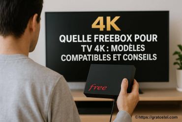 Quelle freebox choisir pour une tv 4k compatible et performante ?