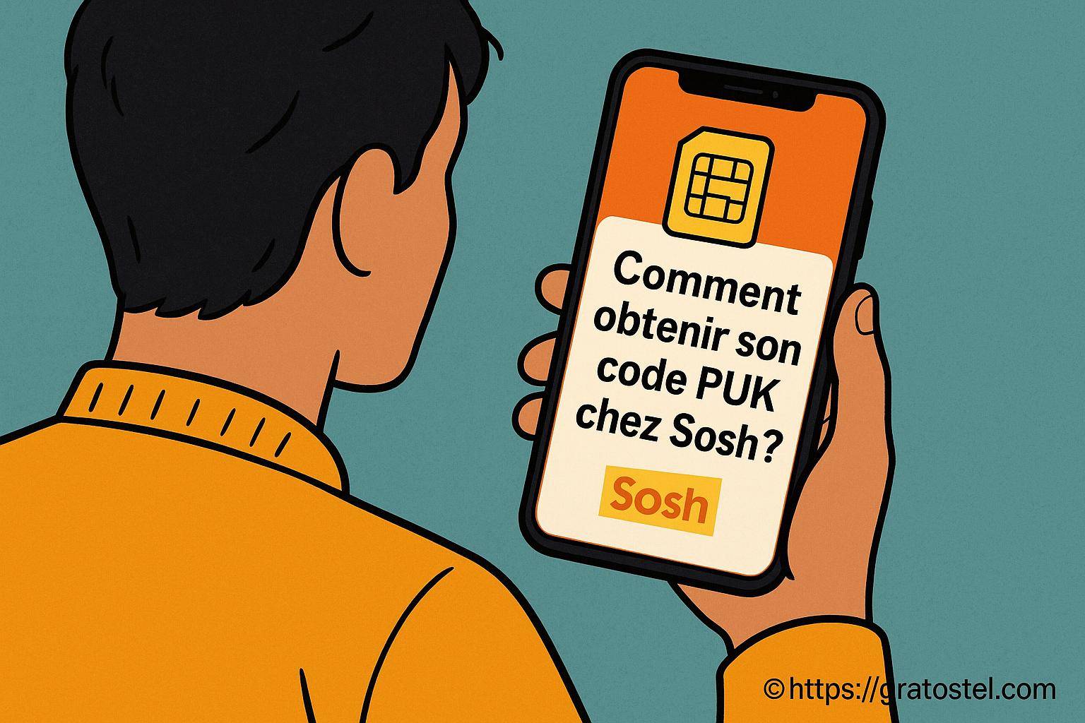 Comment obtenir son code puk chez sosh ?