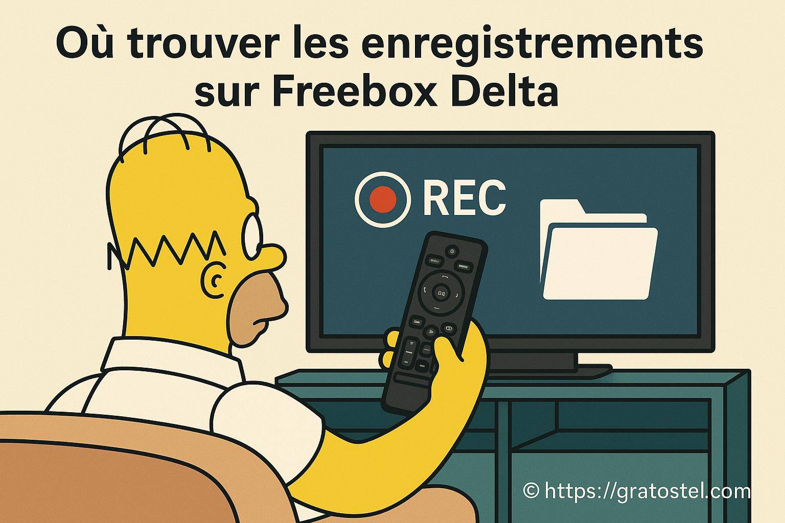 Où trouver les enregistrements sur freebox delta ?
