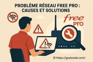 Problème réseau Free Pro : quelles sont les causes et comment les résoudre ?