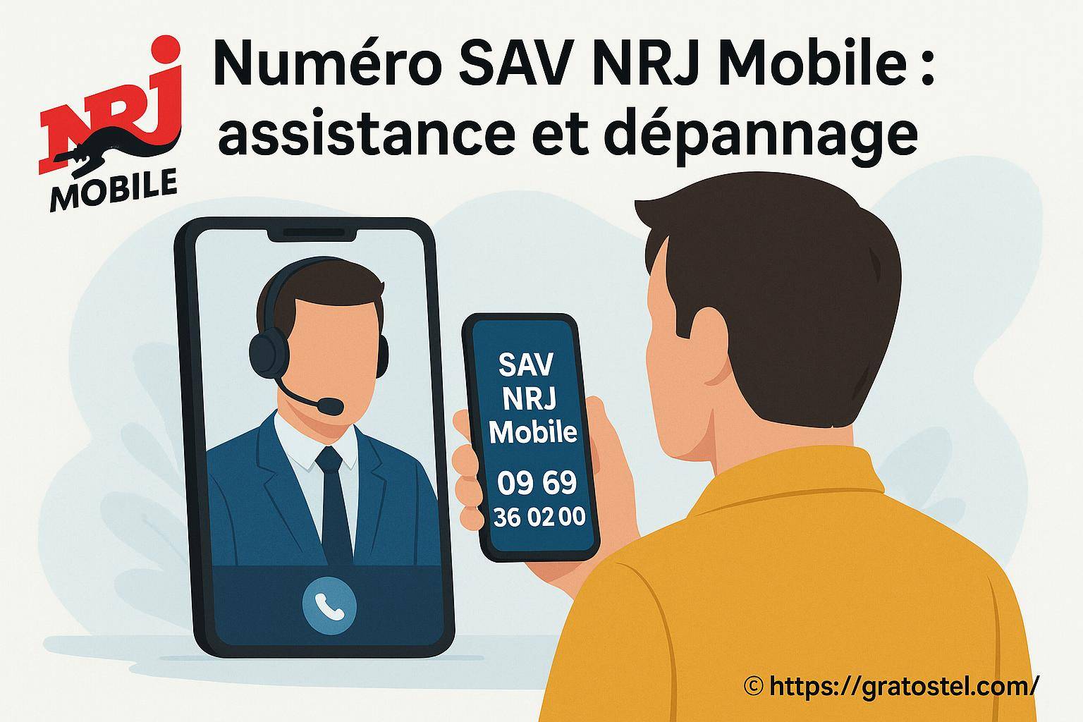 Numéro sav nrj mobile : comment obtenir assistance et dépannage