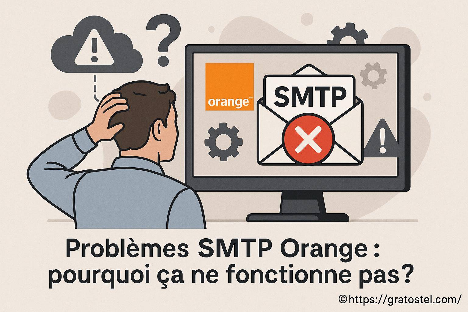 Problèmes smtp orange : pourquoi votre messagerie ne fonctionne pas ?