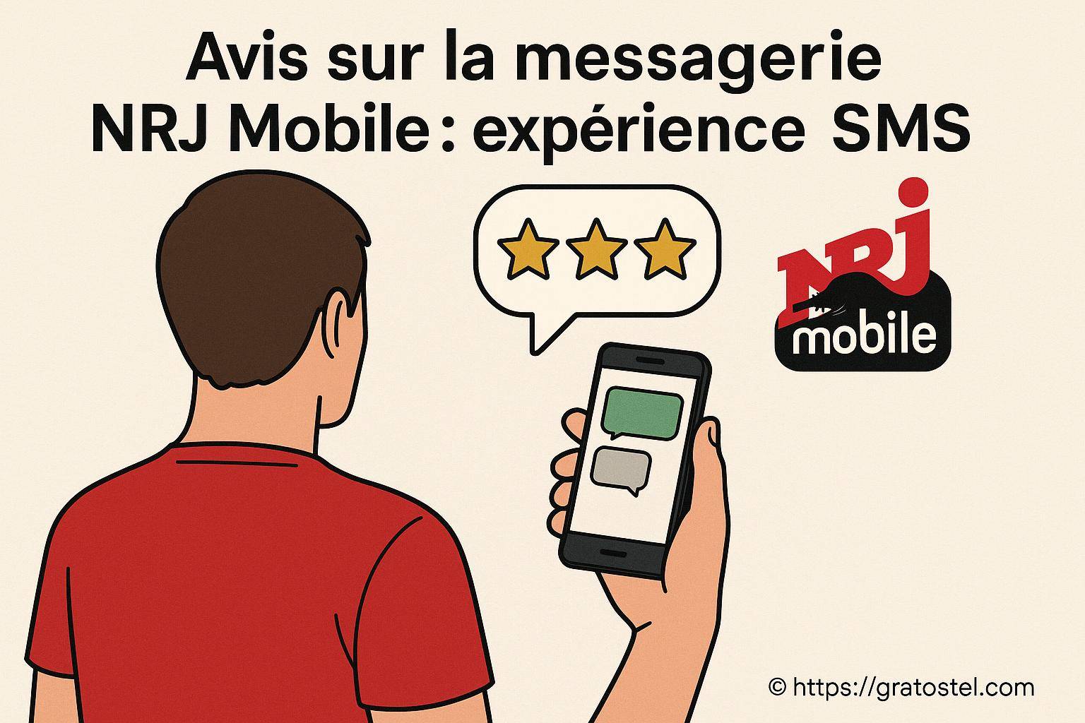 Avis sur la messagerie NRJ Mobile : quelle expérience SMS propose-t-elle ?