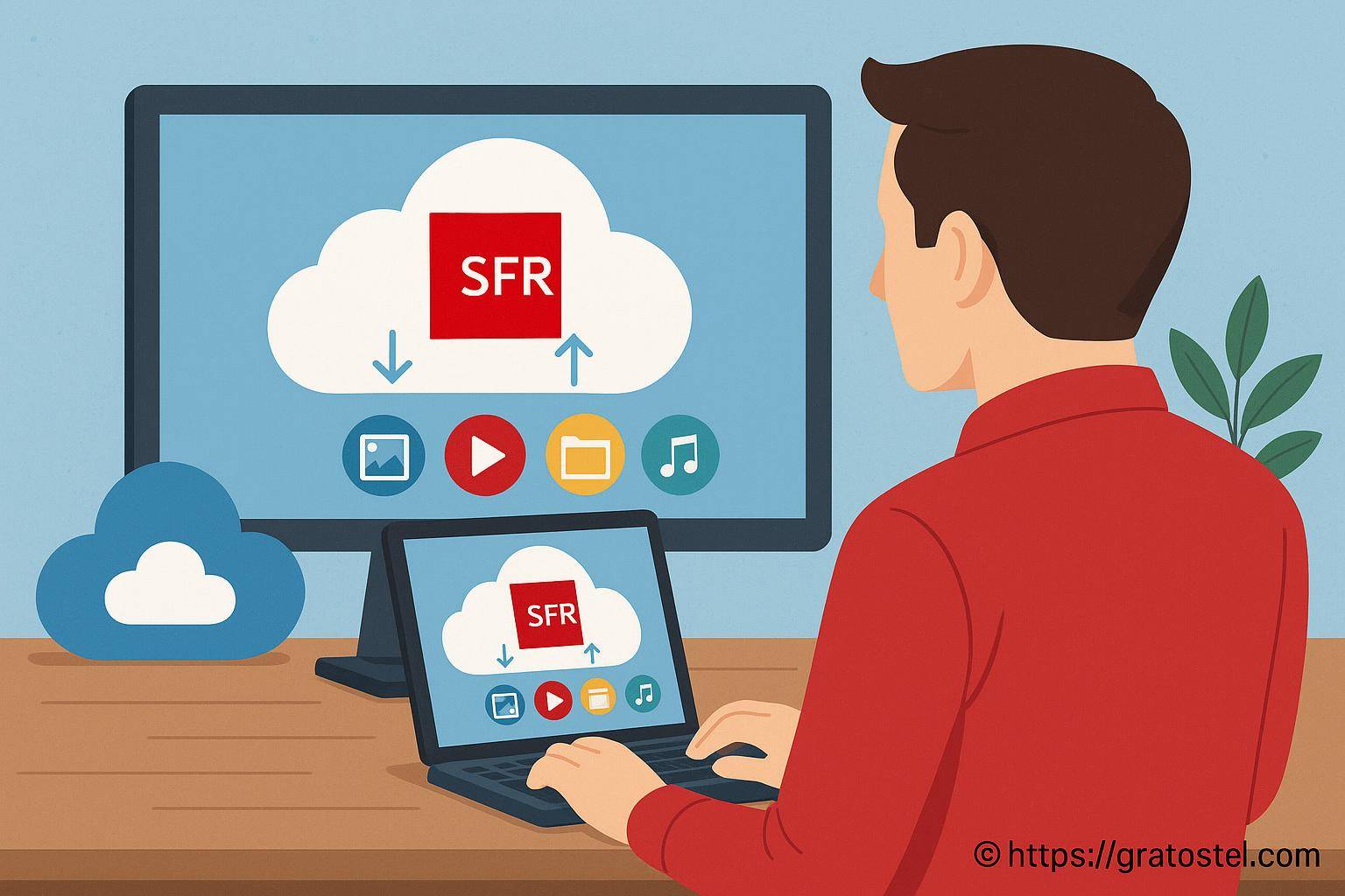 Comment fonctionne sfr cloud et quels sont ses avantages