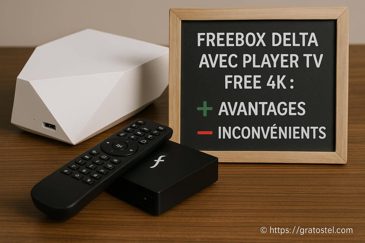 Freebox Delta avec Player TV Free 4K : quels sont les avantages et inconvénients