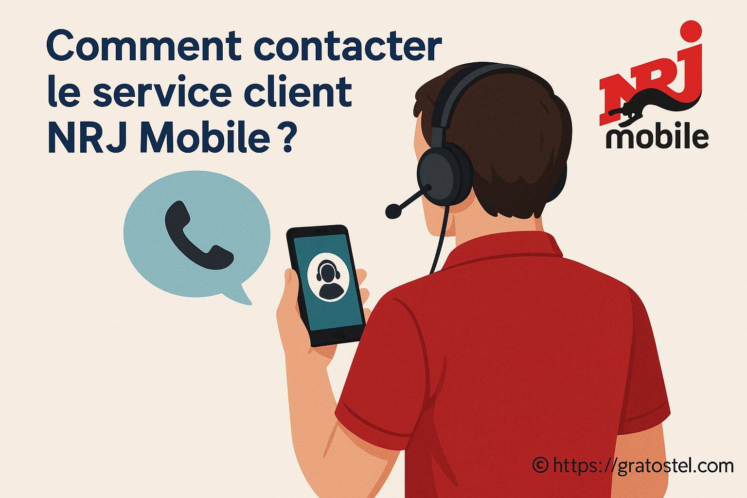 Comment contacter le service client NRJ Mobile ?