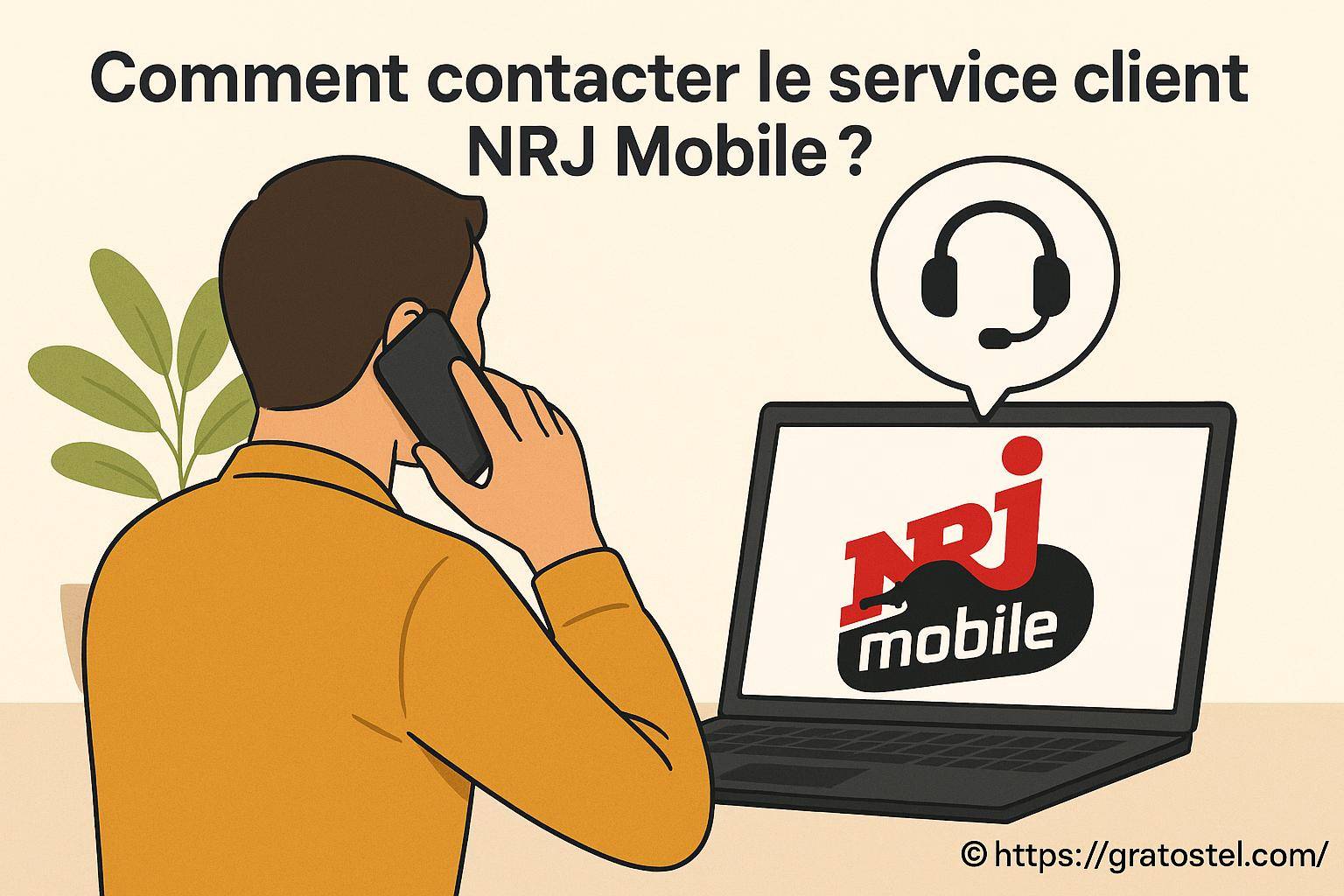 Comment contacter le service client NRJ Mobile ?