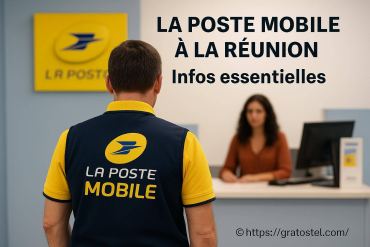 La Poste Mobile à la Réunion : tout ce qu’il faut savoir