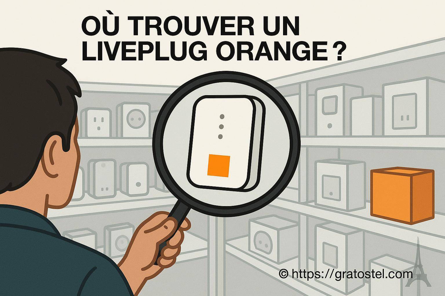 Où trouver un Liveplug Orange facilement ?
