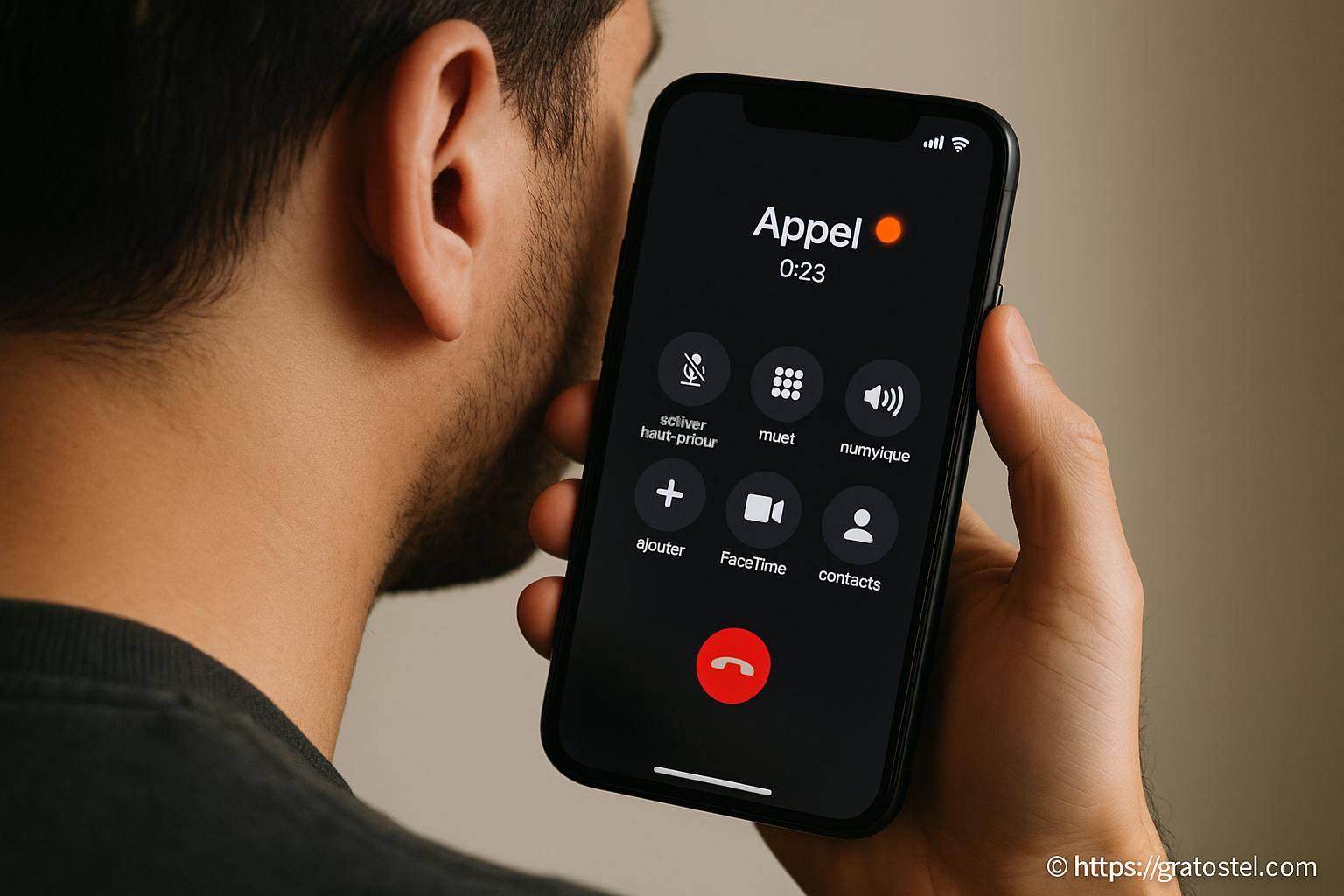 IPhone : que signifie le point orange lors d’un appel ?