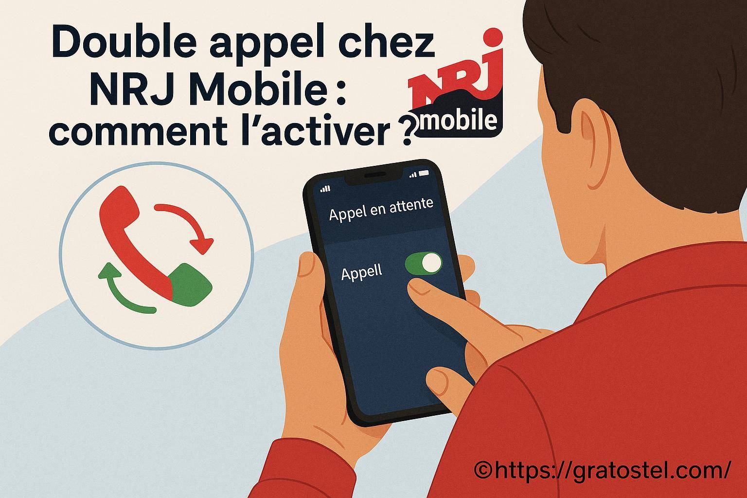 Double appel chez NRJ Mobile : comment l'activer facilement ?