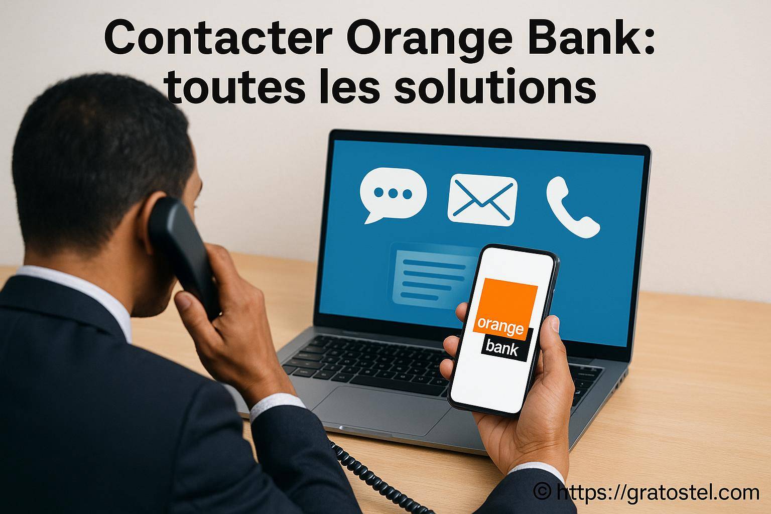 Contacter Orange Bank : toutes les solutions pour joindre le service client
