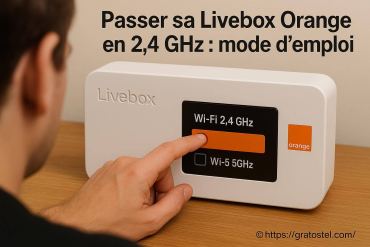 Passer sa Livebox Orange en 2,4 GHz : mode d’emploi complet