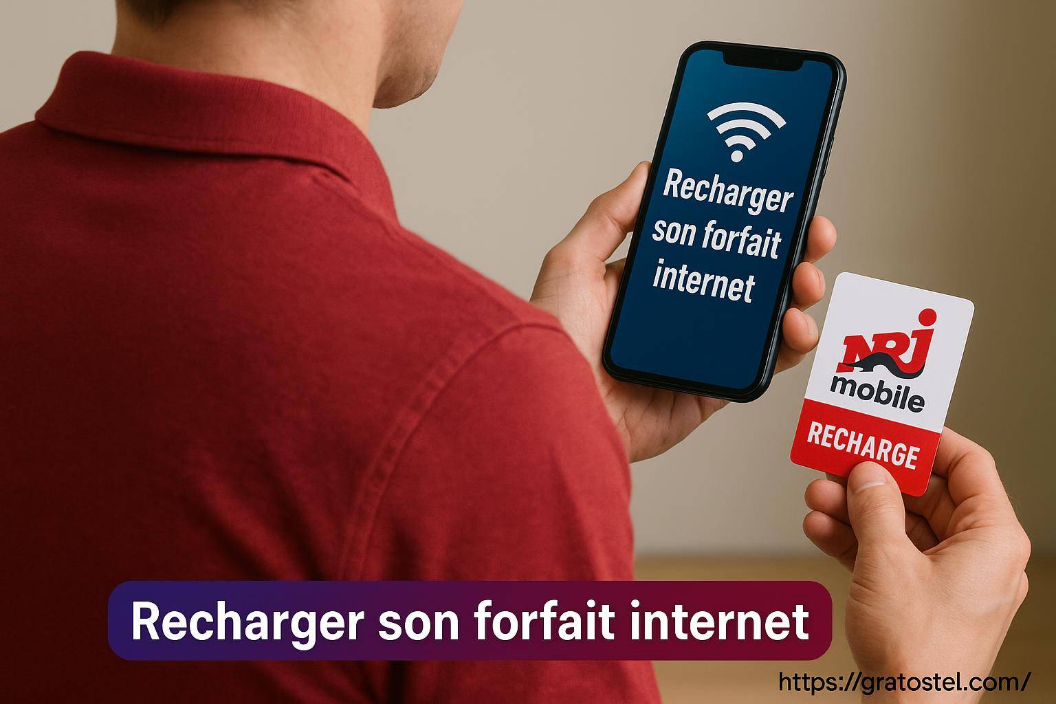 Recharger son forfait internet NRJ Mobile : comment faire facilement