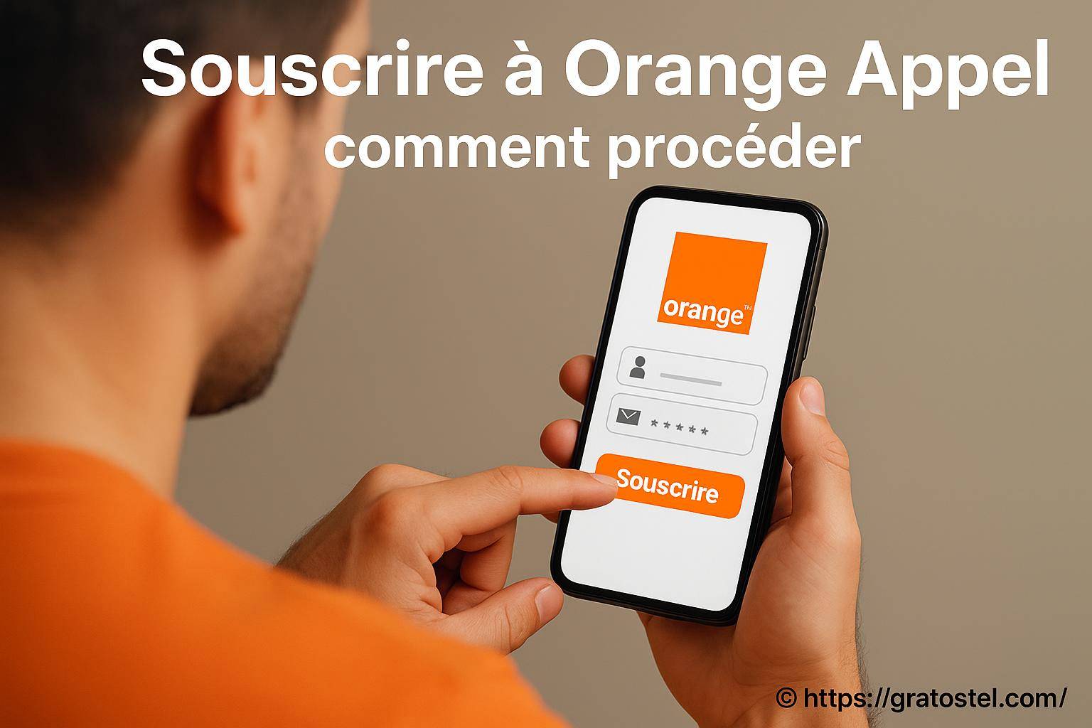 Souscrire à Orange Appel : comment procéder facilement
