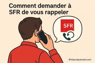 Comment demander à SFR de vous rappeler facilement