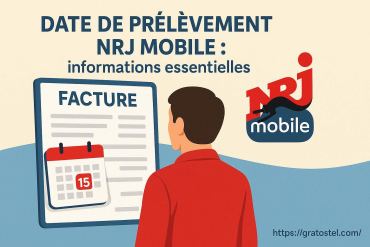 Date de prélèvement NRJ Mobile : tout savoir avant le paiement