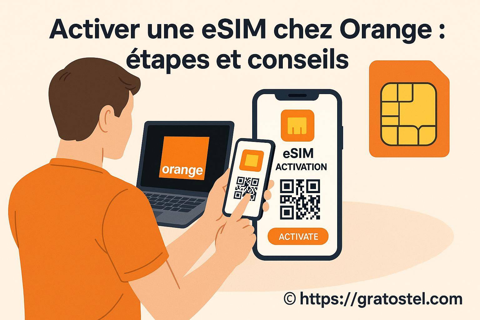 Activer une eSIM chez Orange : guide complet et conseils pratiques