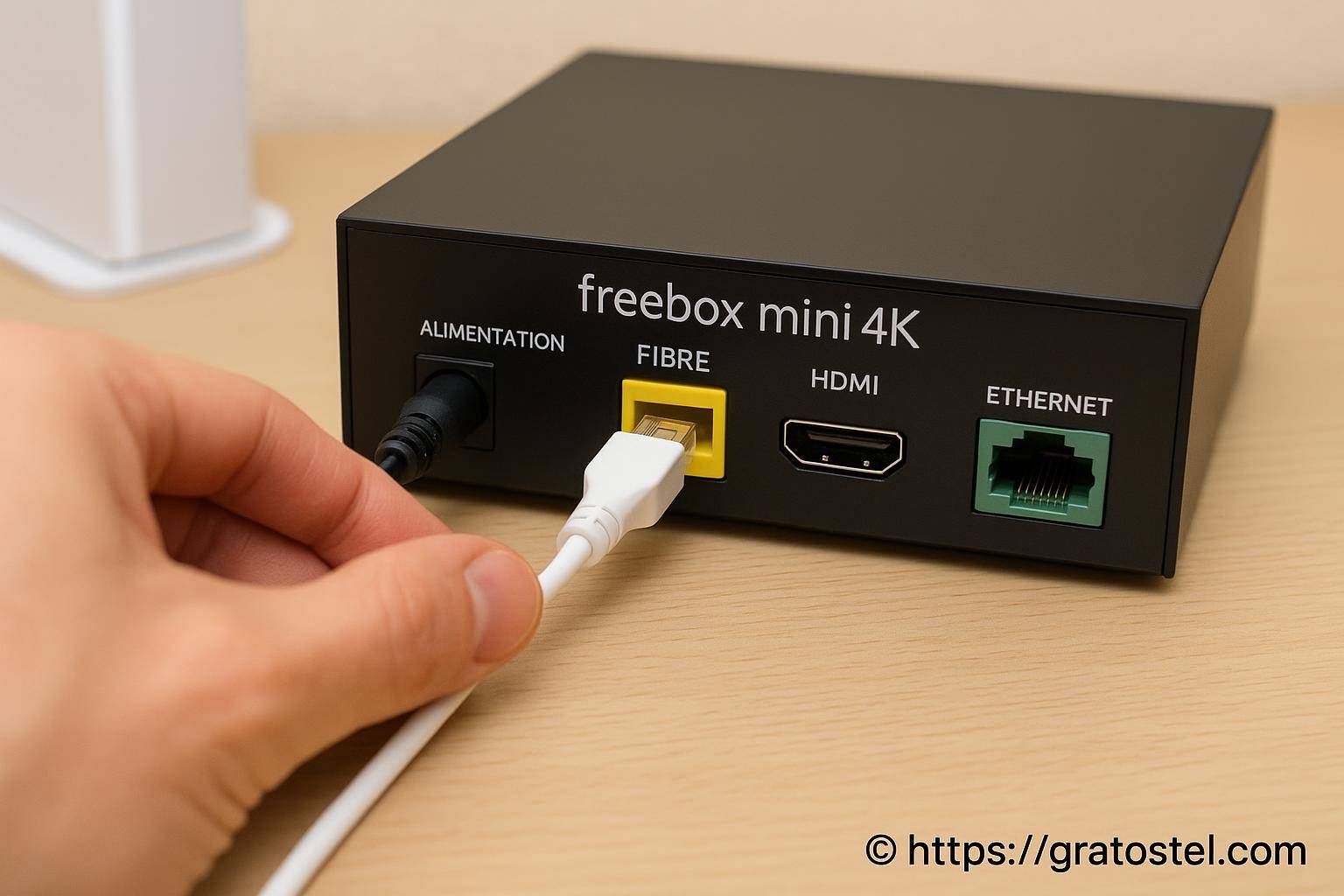 Brancher la Freebox Mini 4K fibre : guide pratique pour une installation réussie