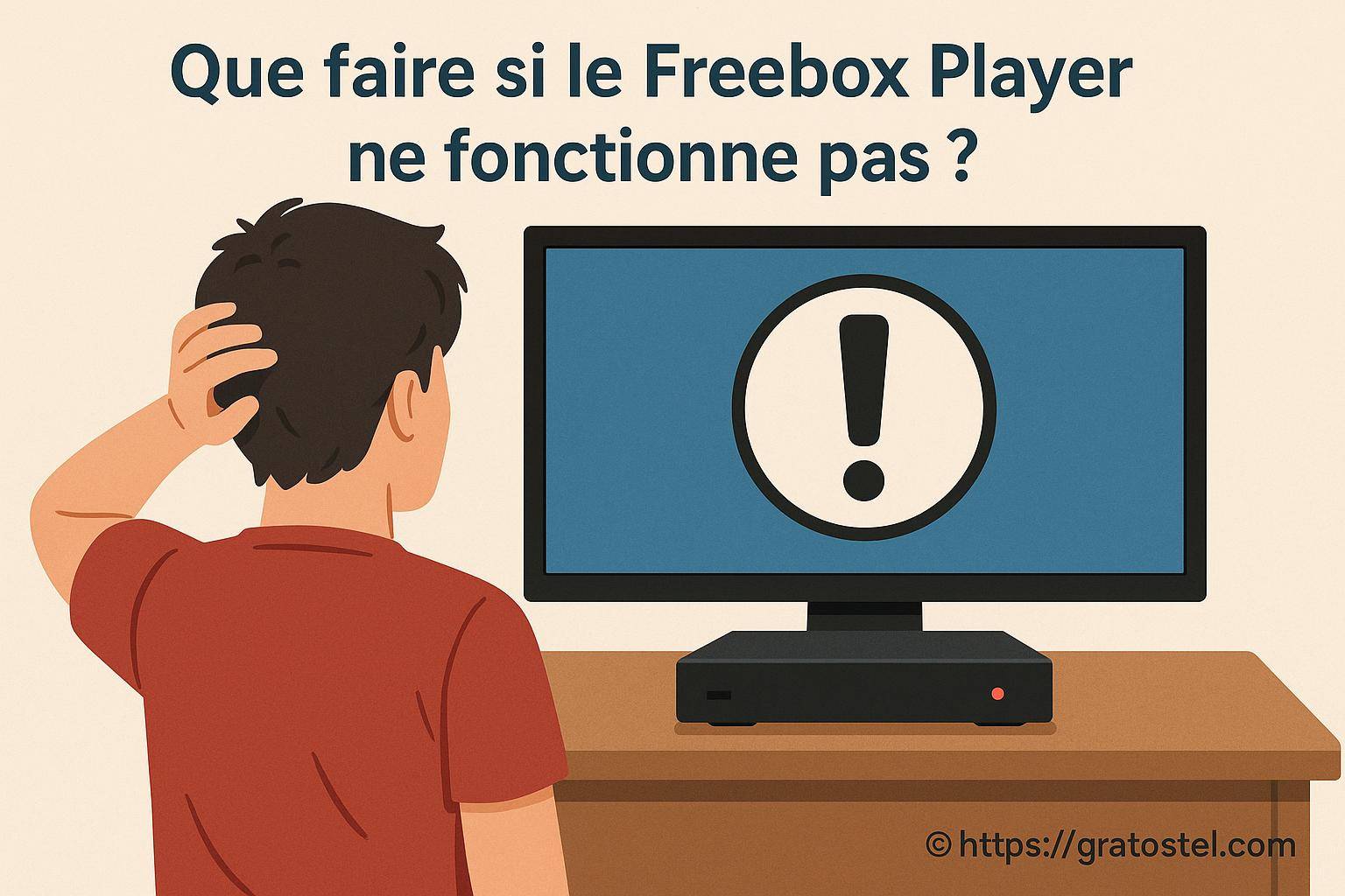 Que faire si le Freebox Player ne fonctionne pas ?